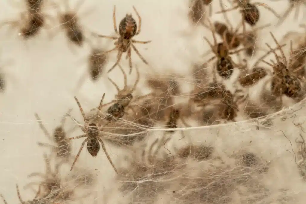 A lot of spiders in a home can make a homeowner want to get rid of them. 